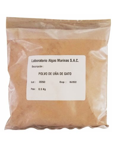 Cat's Claw (Uncaria tomentosa) pulver (500g)