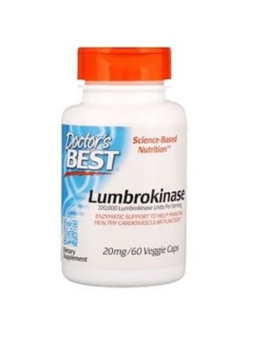 Lumbrokinase 20 mg, 60 caps.