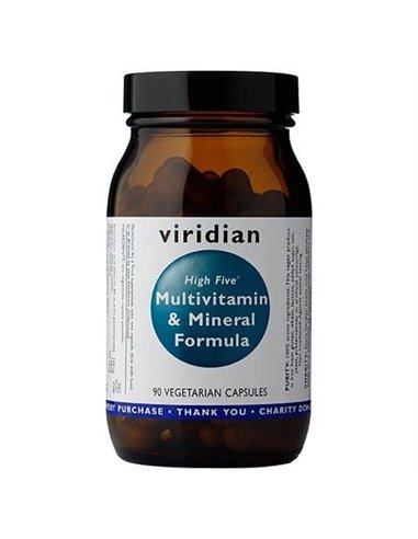 High Five Multivit & Mineral Formula 90 kapsler Viridian