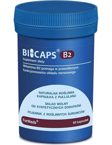 Vitamin B2 60 kapsler