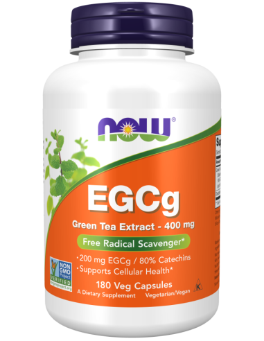 EGCG Grønn teekstrakt 400 mg, 180 kapsler