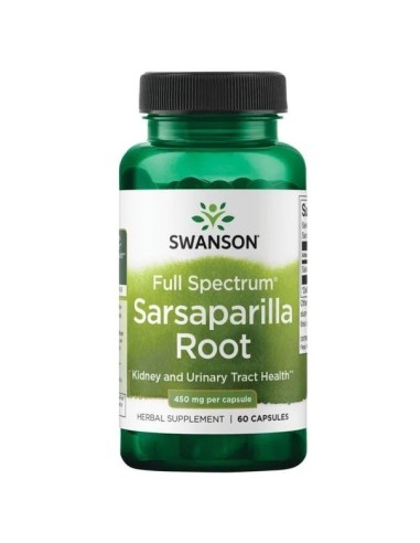 Sarsaparilla (Smilax) 450 mg, 60 kapsler